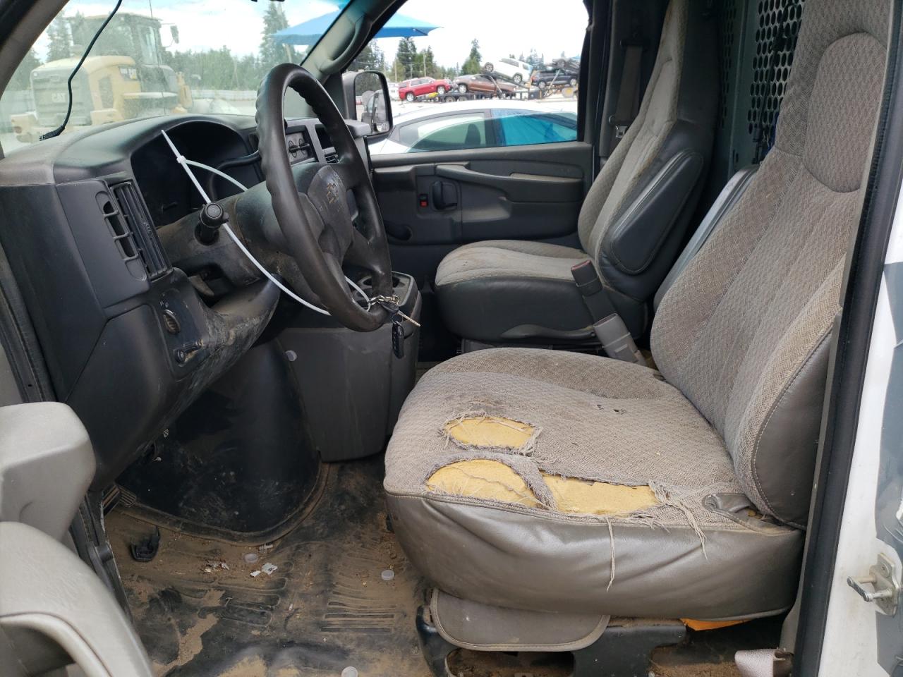 2005 Chevrolet Express VIN 1GCGG25V151130624 Copart auction photo, water/flood / rear end damage thumbnail 7