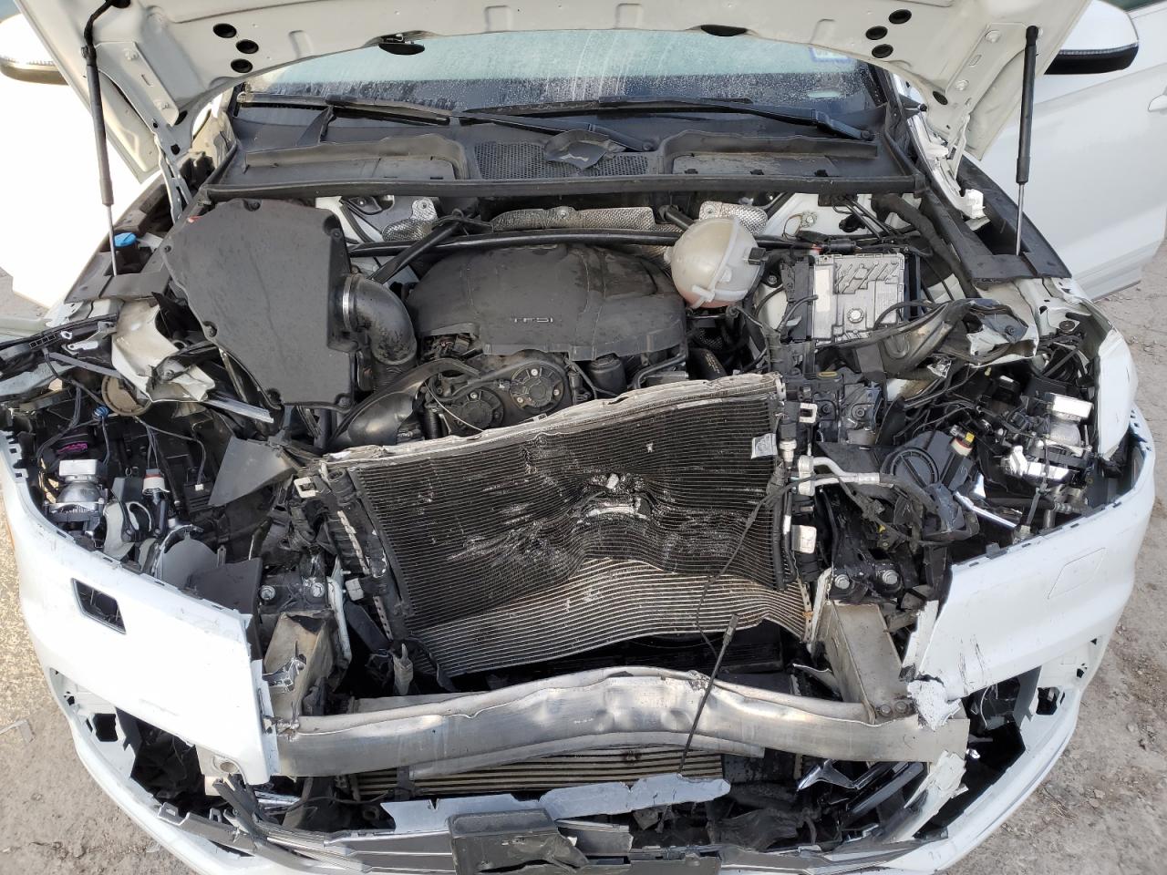 2019 Audi Q5 VIN WA1ANAFY8K2078973 Copart auction photo, front end / rear end damage thumbnail 13