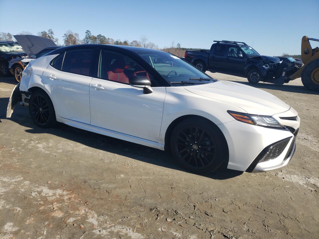 2023 Toyota Camry VIN 4T1K61AK1PU087872 Copart auction photo, rear end / side damage thumbnail 4