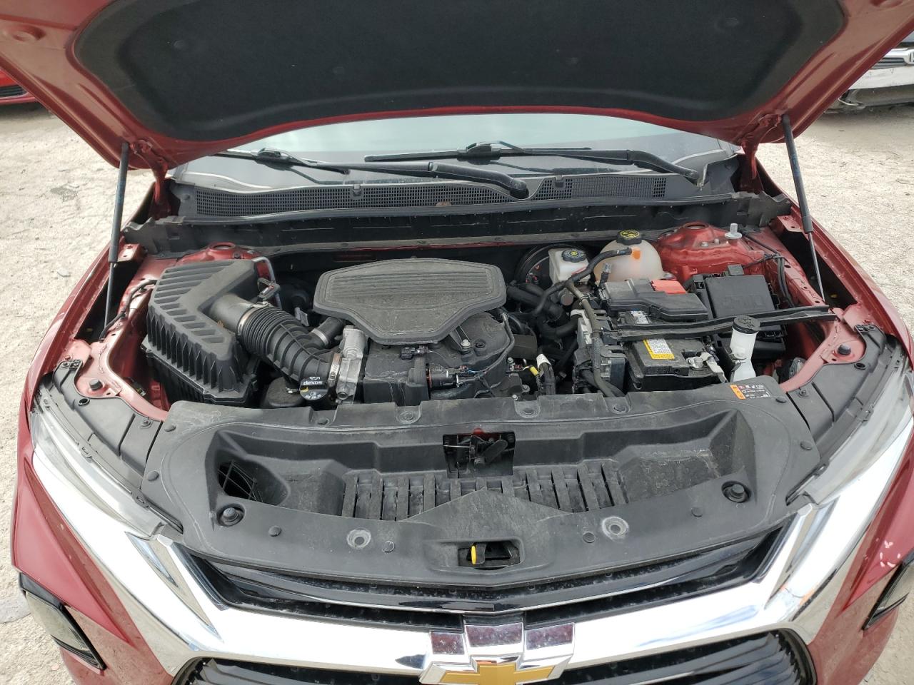 2021 Chevrolet Blazer VIN 3GNKBLRS0MS541080 Copart auction photo, rear end / minor dent/scratches damage thumbnail 12