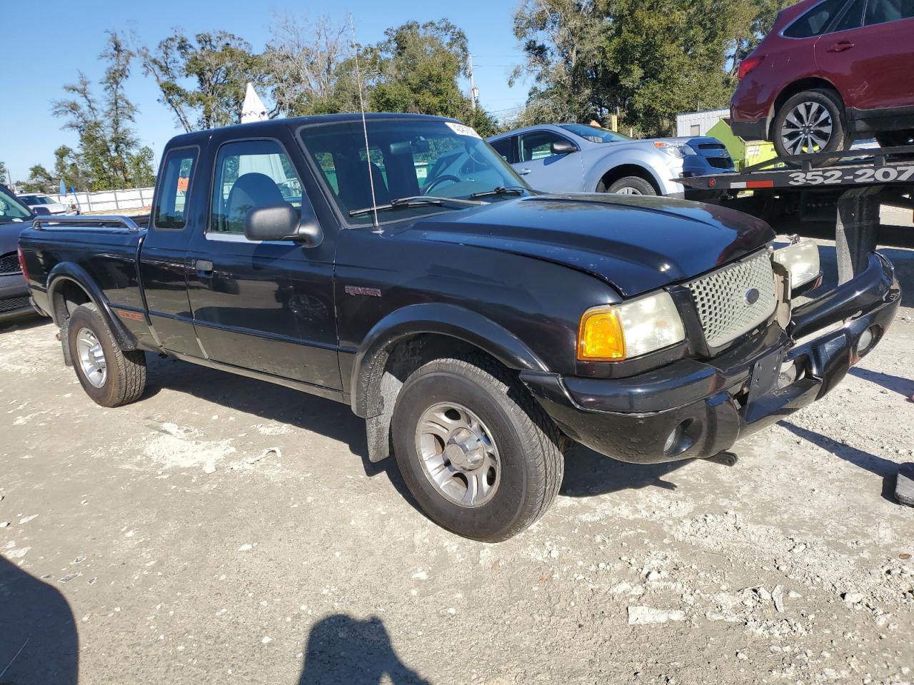 2003 Ford Ranger VIN 1FTYR14U83PA08340 Copart auction photo, front end damage thumbnail 4