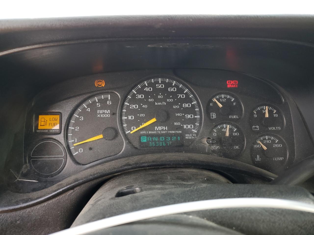 2001 Chevrolet Silverado VIN 2GCEC19W011306289 Copart auction photo, mechanical damage thumbnail 9