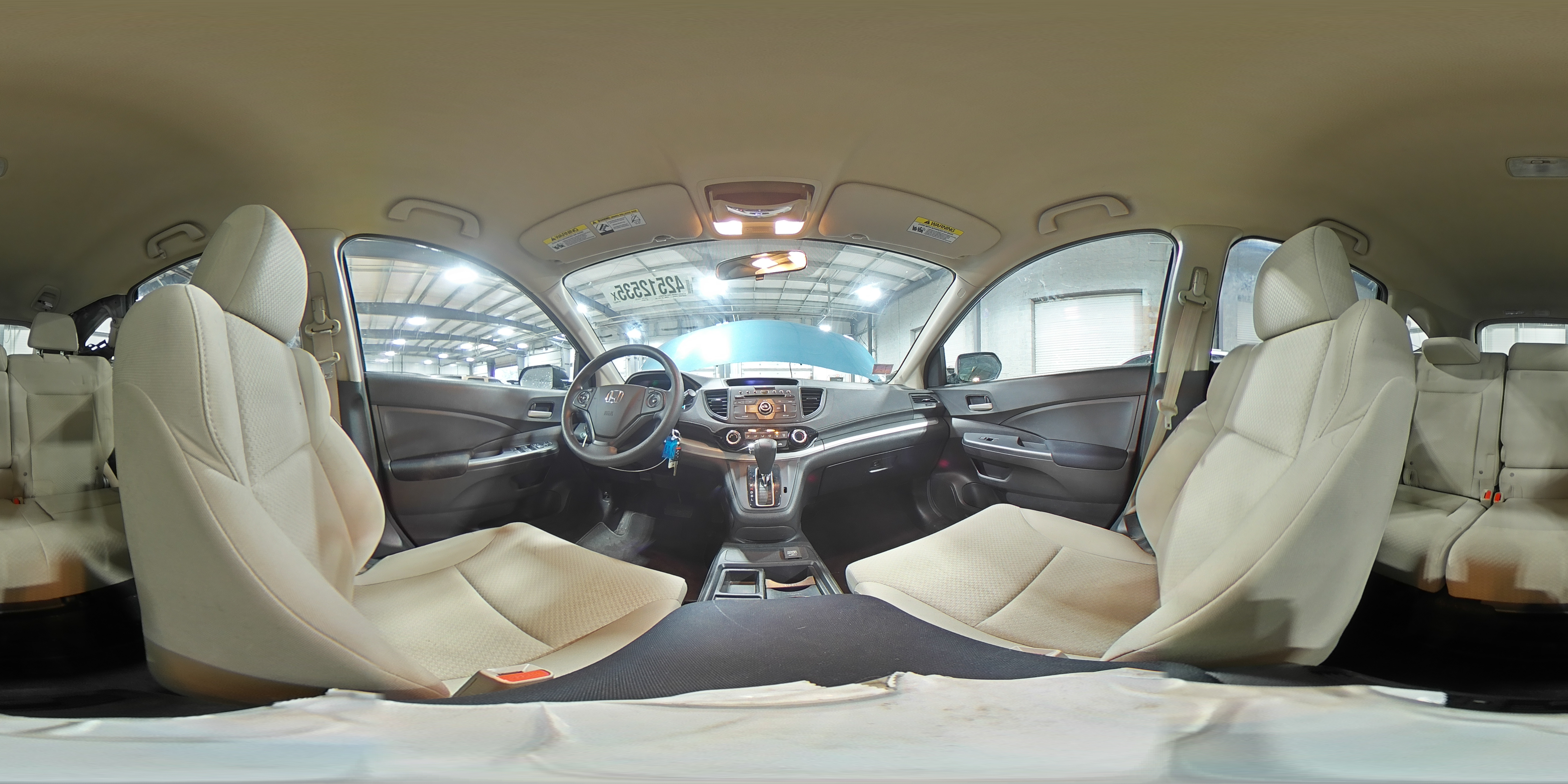 2016 Honda CR-V VIN 5J6RM4H44GL043818 Copart auction photo, rear end damage thumbnail 15