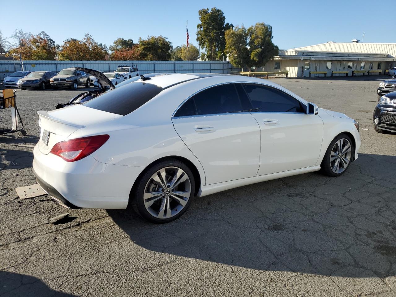 2019 Mercedes-Benz CLA-klasse VIN WDDSJ4EB6KN765877 Copart auction photo, mechanical damage thumbnail 3