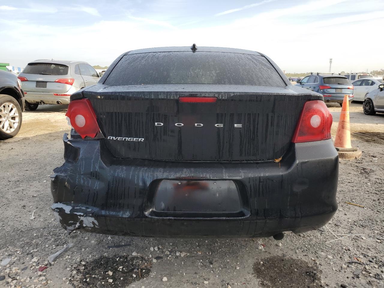 2014 Dodge Avenger VIN 1C3CDZAB7EN148814 Copart auction photo, rear end damage thumbnail 6