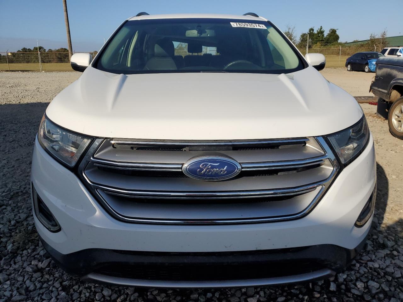2017 Ford Edge VIN 2FMPK3J90HBC08859 Copart auction photo, rear end / minor dent/scratches damage thumbnail 5
