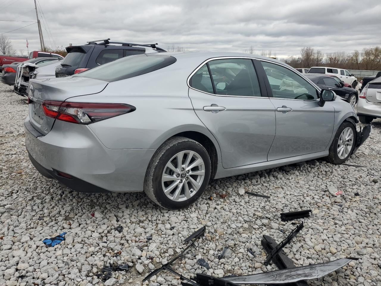 2023 Toyota Camry VIN 4T1C11BK4PU092937 Copart auction photo, front end damage thumbnail 3