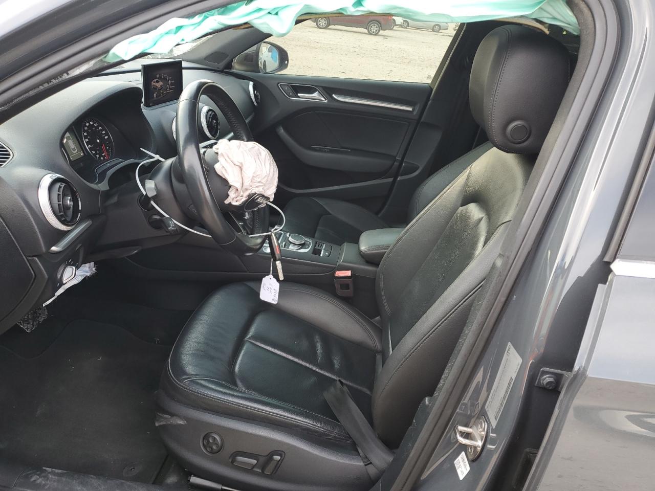 2018 Audi A3 VIN WAUGUGFF4J1024088 Copart auction photo, front end damage thumbnail 7