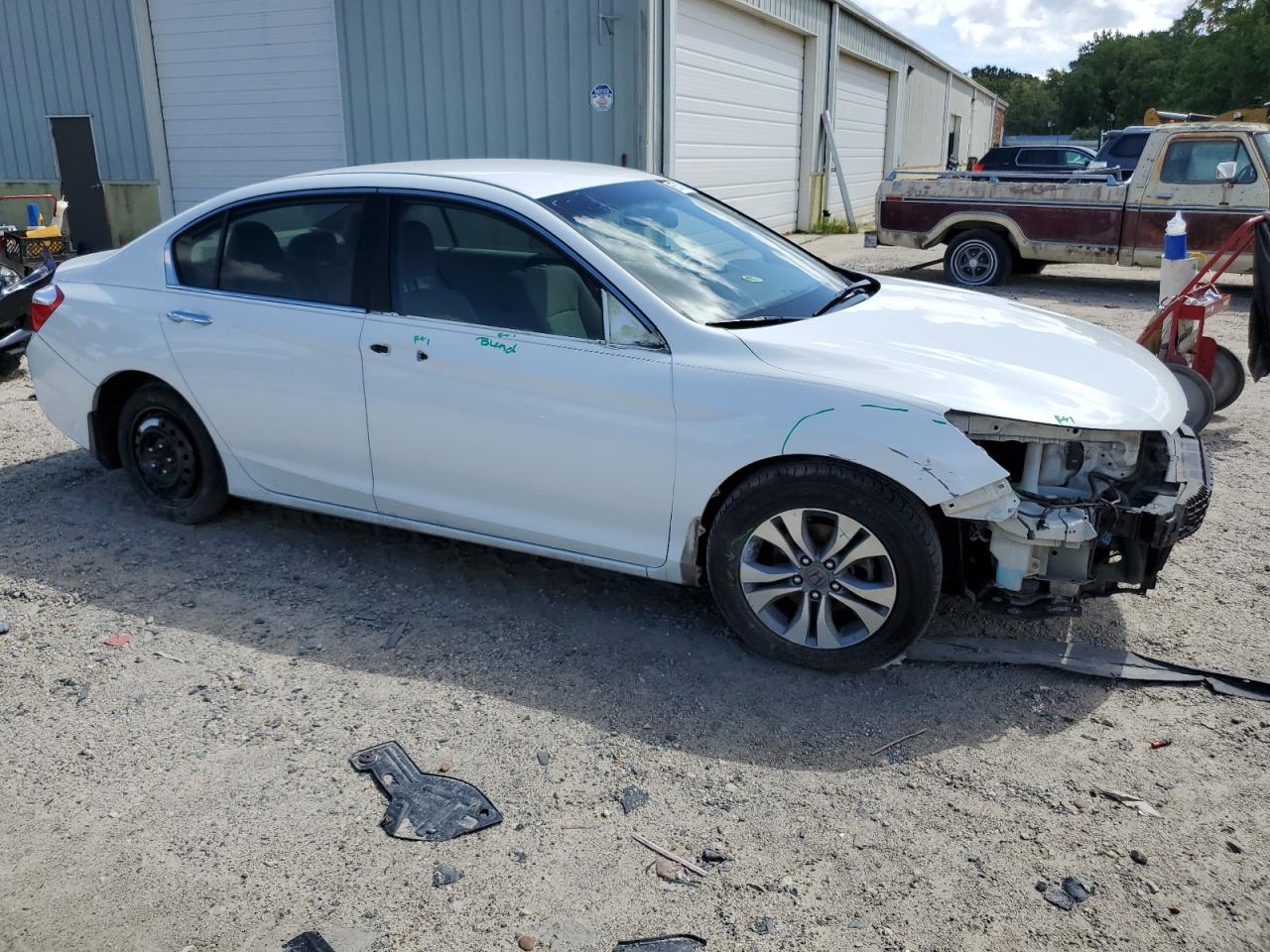 2013 Honda Accord VIN JHMCR2F31DC000432 Copart auction photo, front end damage thumbnail 4
