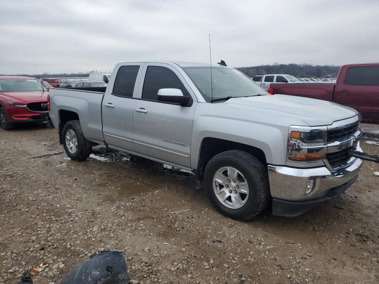2017 Chevrolet Silverado VIN 1GCRCRECXHZ216791 Copart auction photo, rear end damage thumbnail 4
