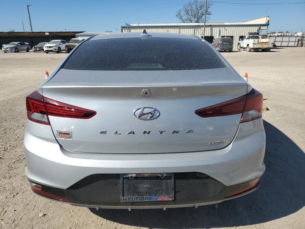 2020 Hyundai Elantra VIN KMHD84LFXLU940607 Copart auction photo, front end damage thumbnail 6