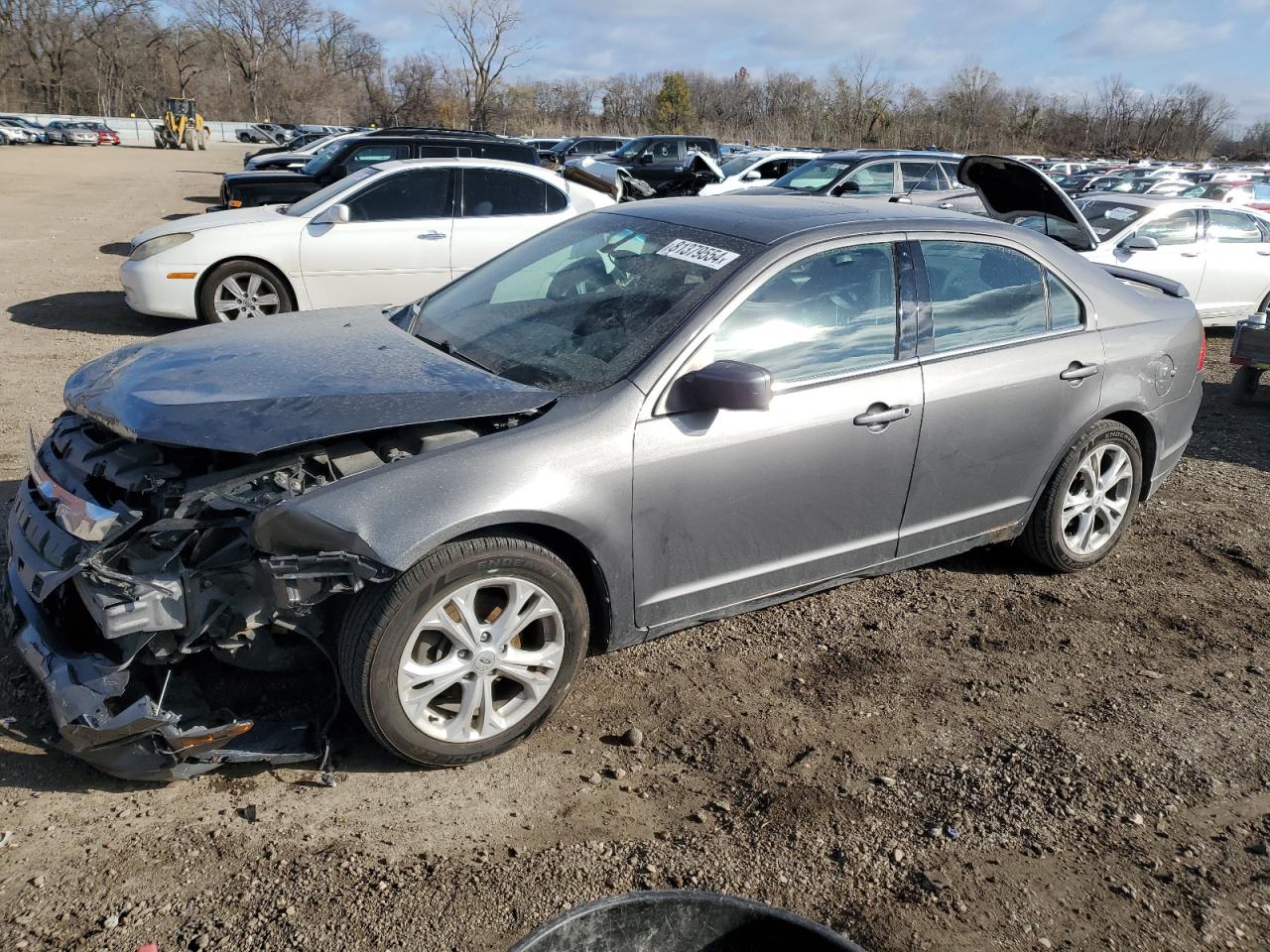 2012 Ford Fusion VIN 3FAHP0HA7CR190126