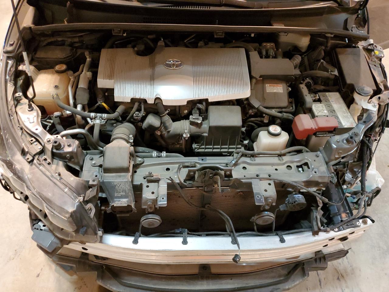 2020 Toyota Prius VIN JTDKARFP4L3141476 Copart auction photo, front end / minor dent/scratches damage thumbnail 11