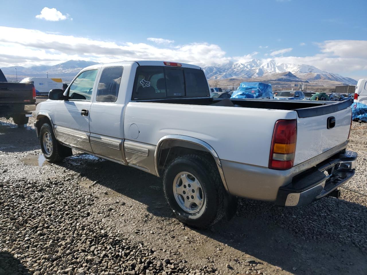 1999 Chevrolet Silverado VIN 1GCEK19T5XE116374 Copart auction photo, side damage thumbnail 2