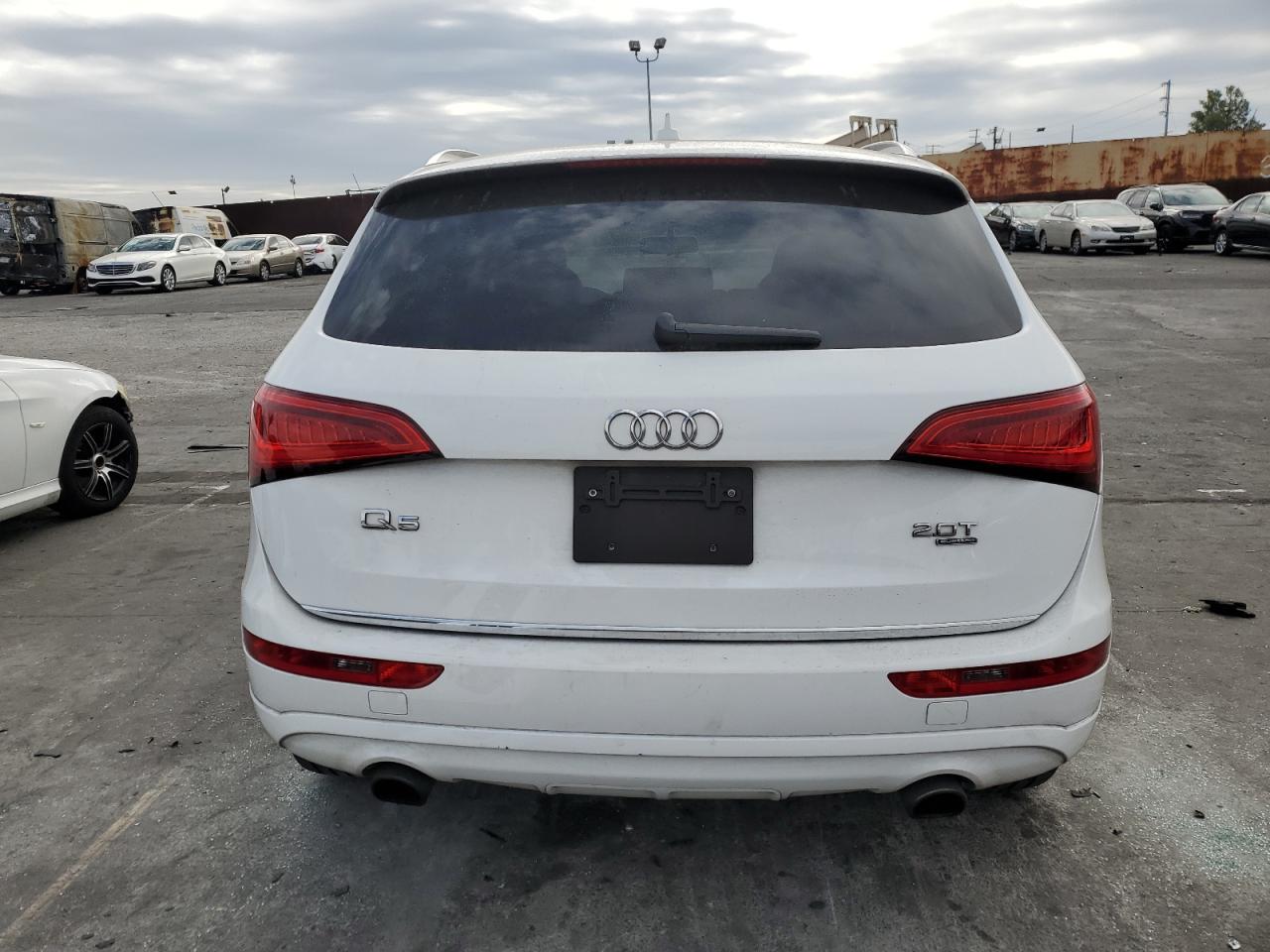 2015 Audi Q5 VIN WA1CFAFP9FA023540 Copart auction photo, all over damage thumbnail 6