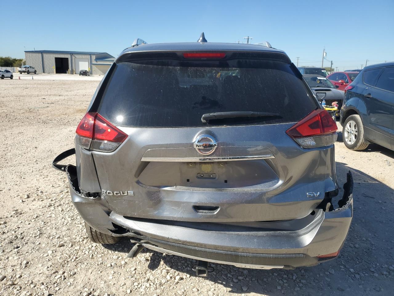 2018 Nissan Rogue VIN JN8AT2MT0JW458054 Copart auction photo, rear end damage thumbnail 6