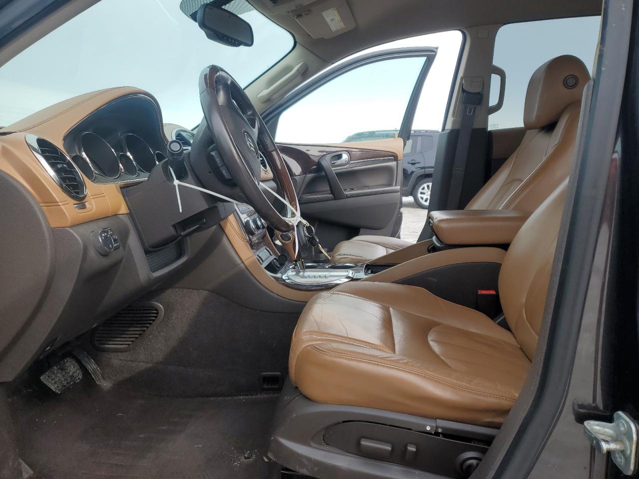 2014 Buick Enclave VIN 5GAKVBKD0EJ257703 Copart auction photo, front end damage thumbnail 7