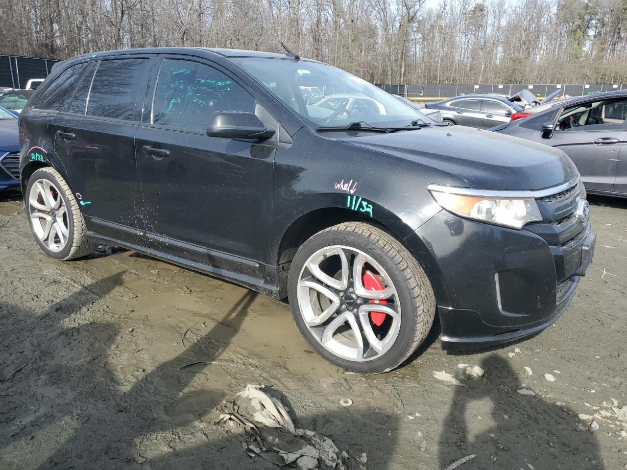 2013 Ford Edge VIN 2FMDK3AK3DBA73005 Copart auction photo, rear end / minor dent/scratches damage thumbnail 4