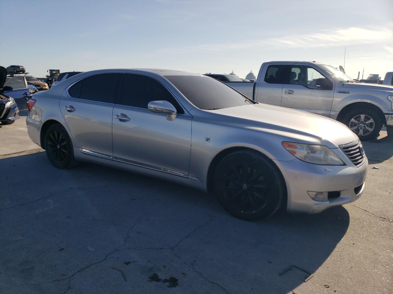 2011 Lexus LS VIN JTHCL5EF1B5011883 Copart auction photo, all over damage thumbnail 4