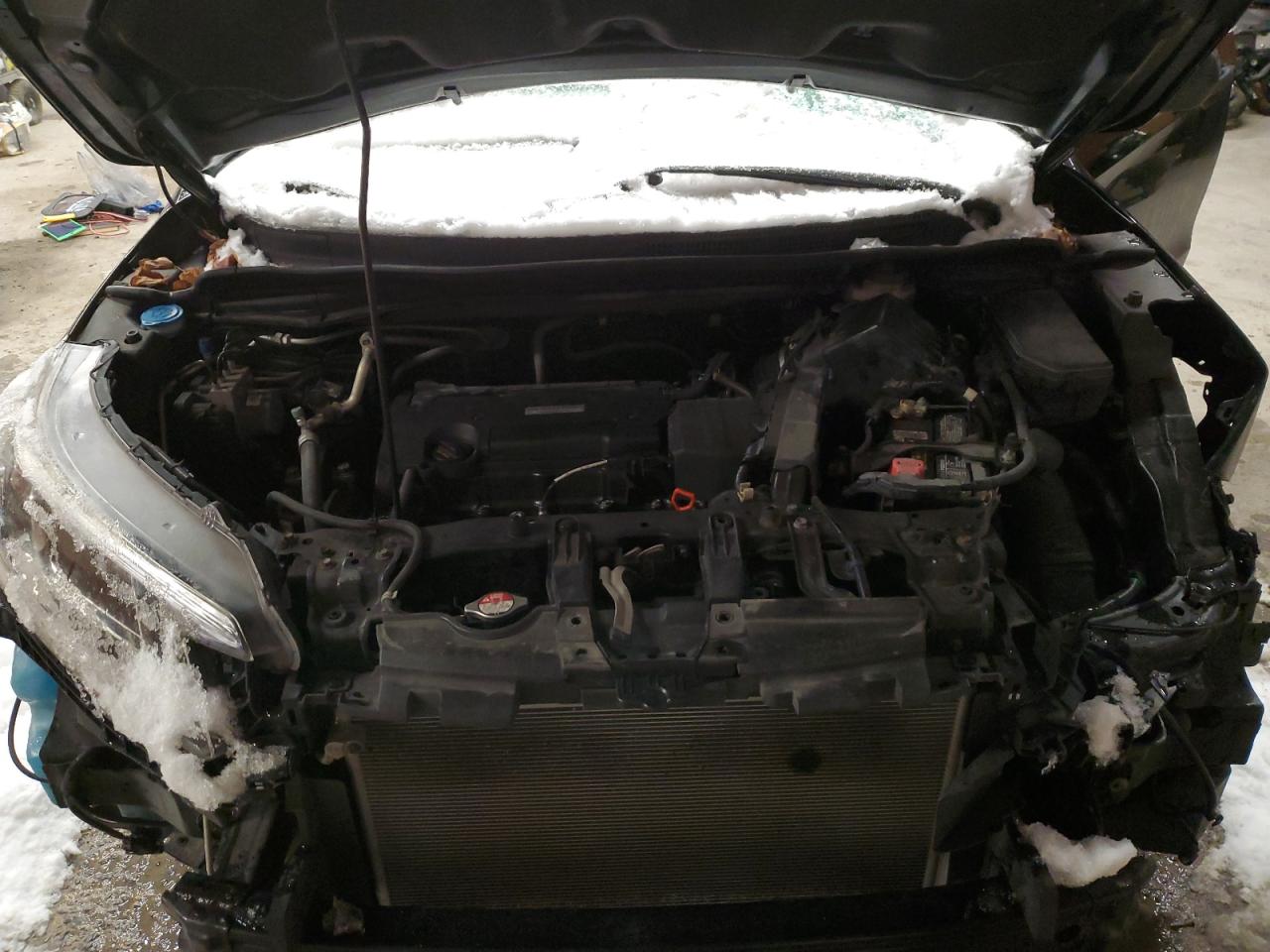 2016 Honda CR-V VIN 2HKRM4H36GH644164 Copart auction photo, front end damage thumbnail 12