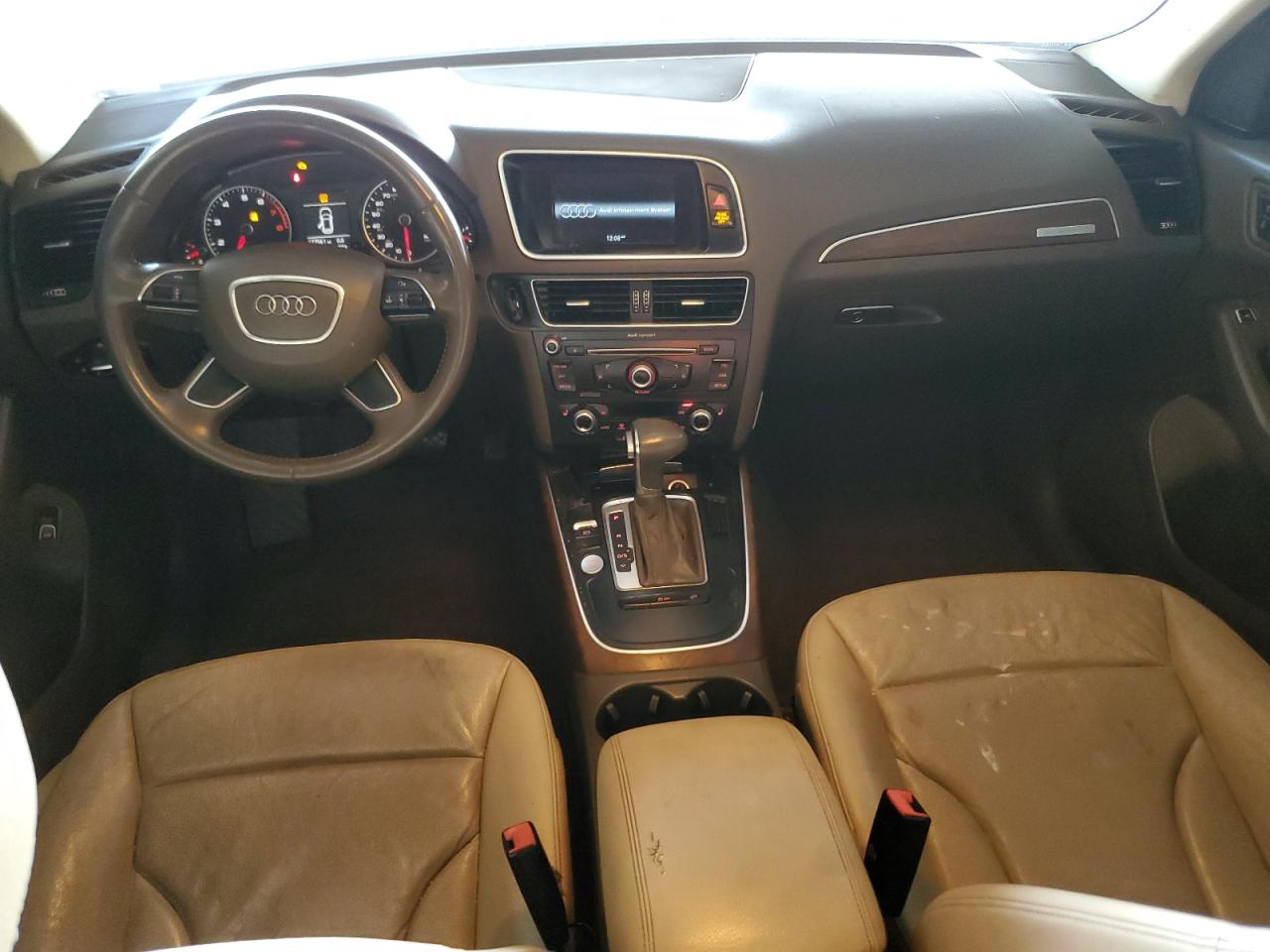 2014 Audi Q5 VIN WA1LFAFP7EA057717 Copart auction photo, front end / minor dent/scratches damage thumbnail 8