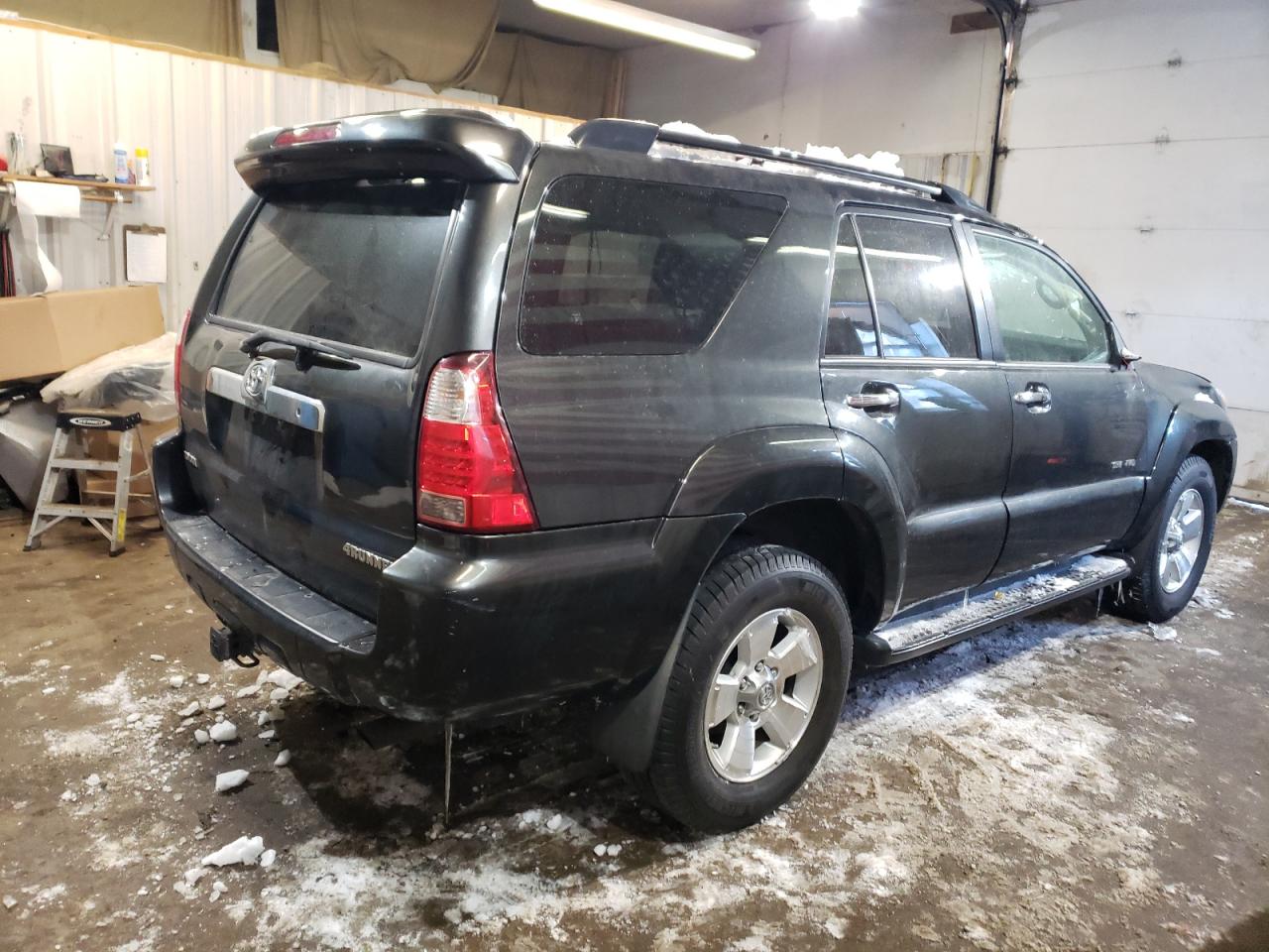 2006 Toyota 4Runner VIN JTEBU14R660104427 Copart auction photo, top/roof / front end damage thumbnail 3
