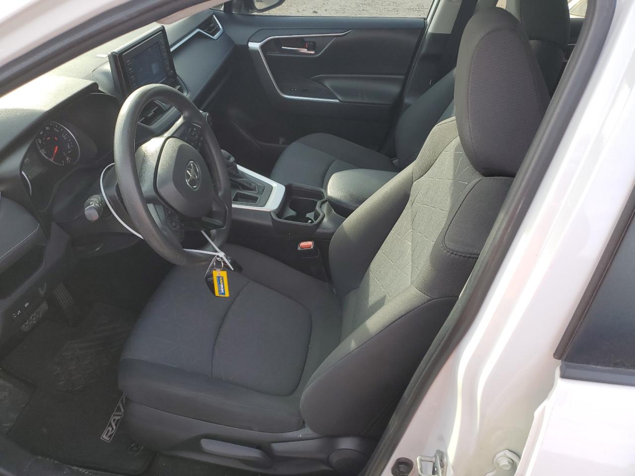 2019 Toyota RAV 4 VIN 2T3W1RFV2KW021414 Copart auction photo, rear end / stripped damage thumbnail 7
