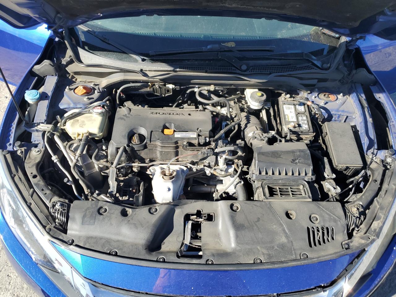 2016 Honda Civic VIN 2HGFC2F58GH550358 Copart auction photo, all over damage thumbnail 13
