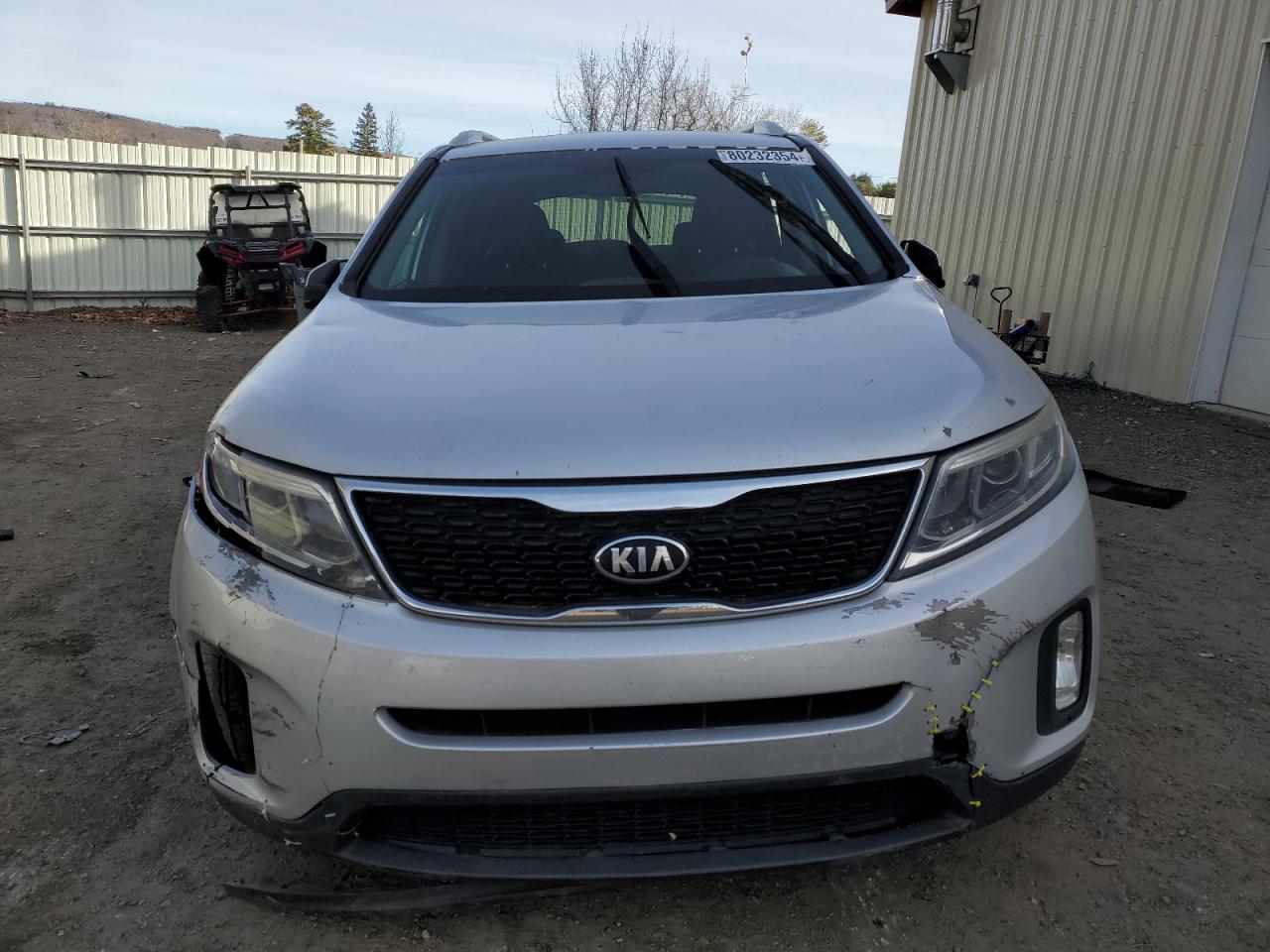 2014 KIA Sorento VIN 5XYKT3A6XEG499914 Copart auction photo, all over / undercarriage damage thumbnail 5