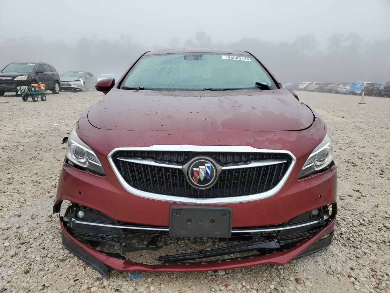 2017 Buick LaCrosse VIN 1G4ZR5SS9HU163870 Copart auction photo, side / front end damage thumbnail 5