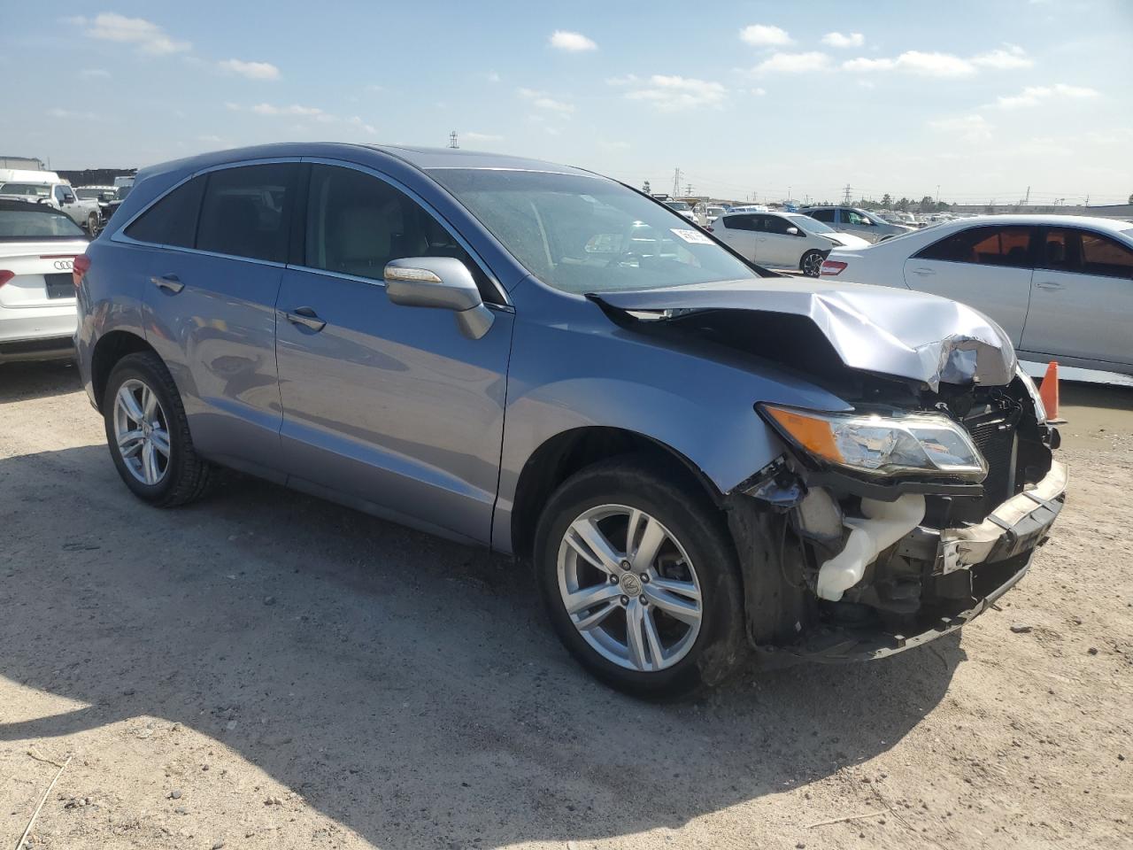 2015 Acura RDX VIN 5J8TB3H30FL017316 Copart auction photo, front end / minor dent/scratches damage thumbnail 4