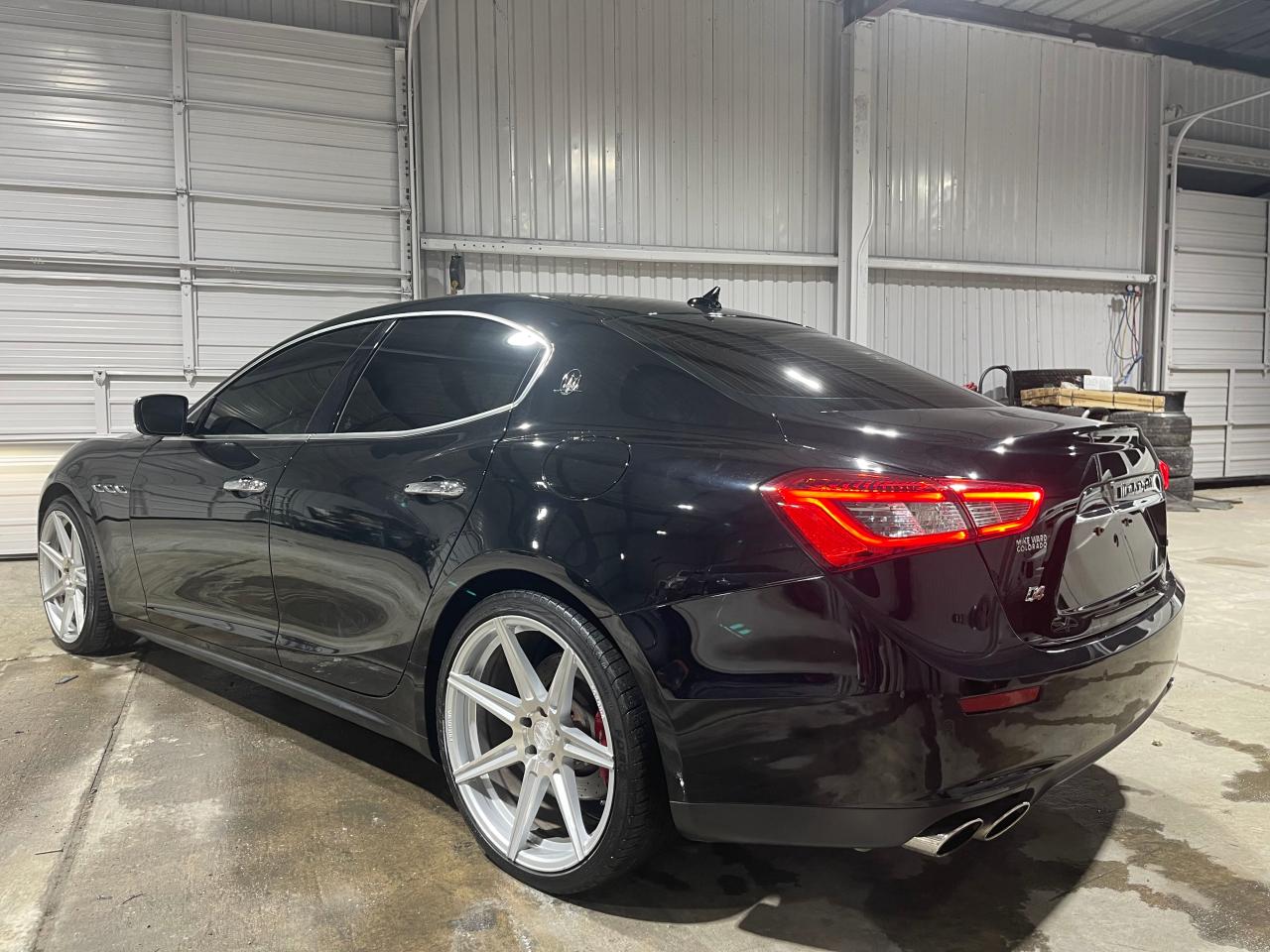 2014 Maserati Ghibli VIN ZAM57RTA9E1112724 Copart auction photo, normal wear / damage history damage thumbnail 3