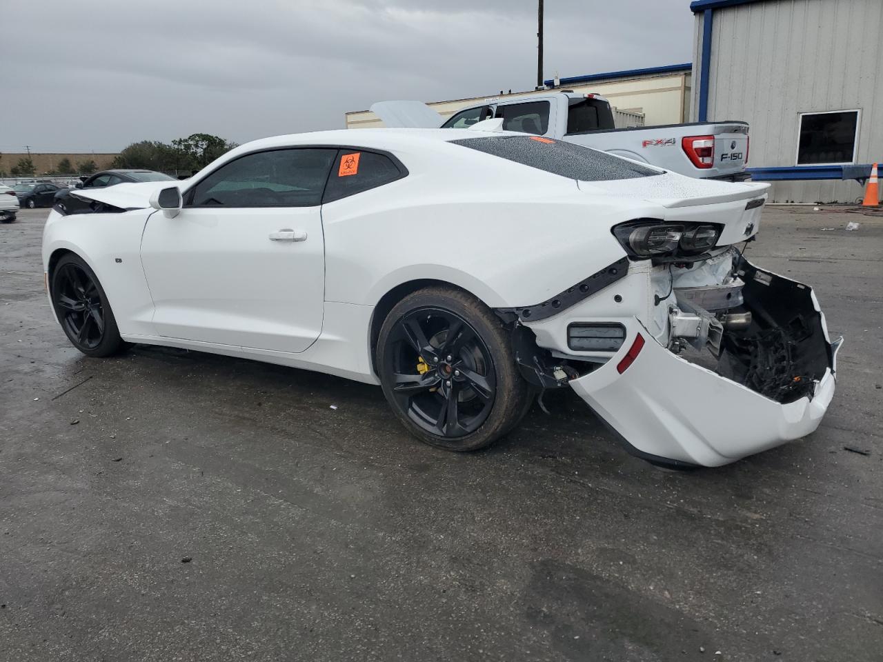 2022 Chevrolet Camaro VIN 1G1FD1RSXN0124074 Copart auction photo, all over damage thumbnail 2