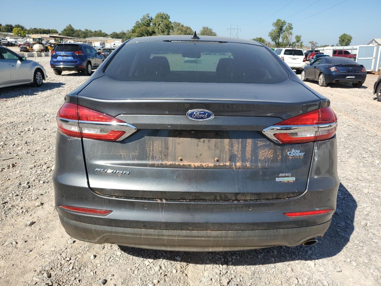 2019 Ford Fusion VIN 3FA6P0HD0KR132682 Copart auction photo, front end / mechanical damage thumbnail 6
