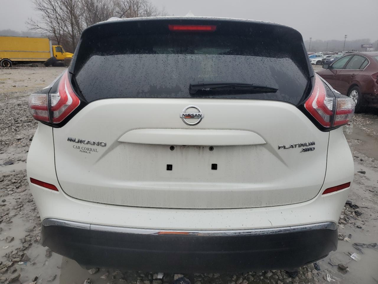 2015 Nissan Murano VIN 5N1AZ2MH2FN274815 Copart auction photo, front end / undercarriage damage thumbnail 6