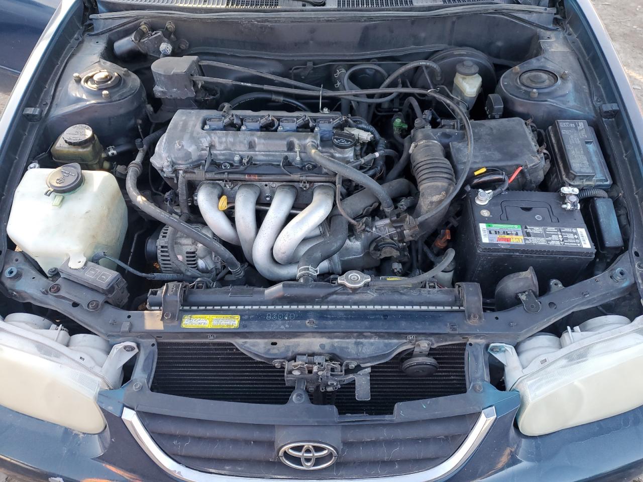 2002 Toyota Corolla VIN 2T1BR12E62C556609 Copart auction photo, side damage thumbnail 13