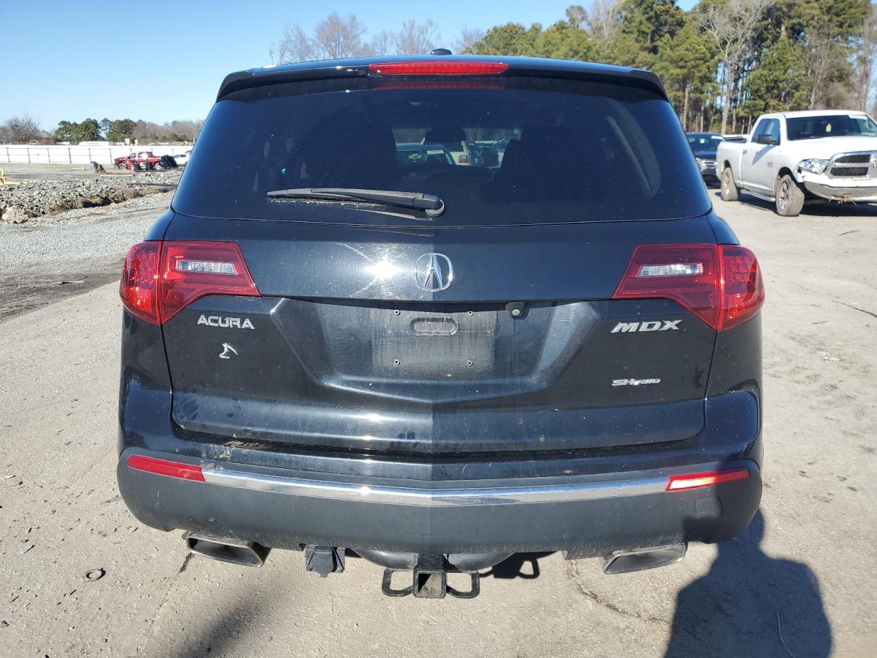 2010 Acura MDX VIN 2HNYD2H77AH510907 Copart auction photo, all over damage thumbnail 6