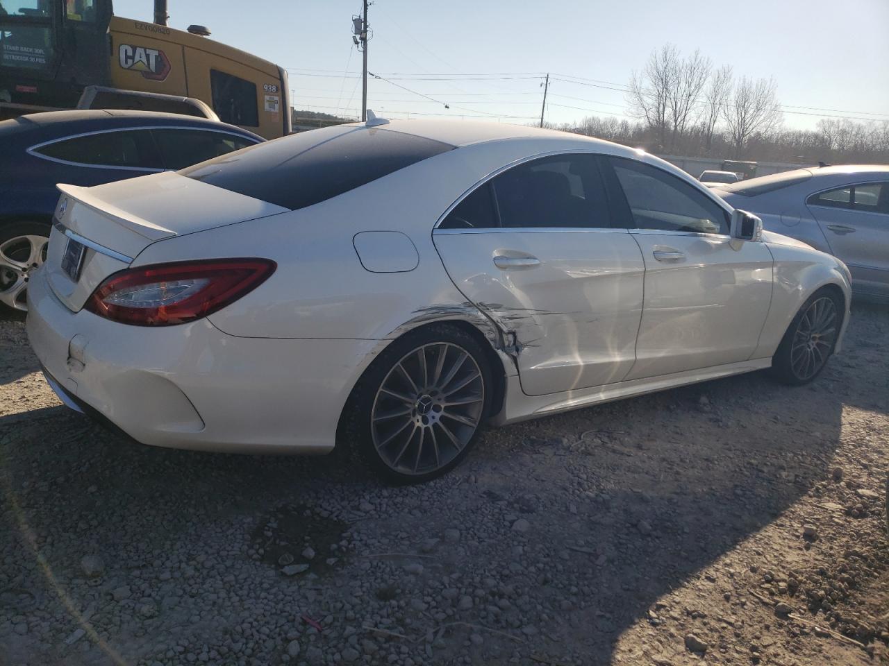 2015 Mercedes-Benz Cls-klasse VIN WDDLJ7DB7FA150002 Copart auction photo, side / rear end damage thumbnail 3