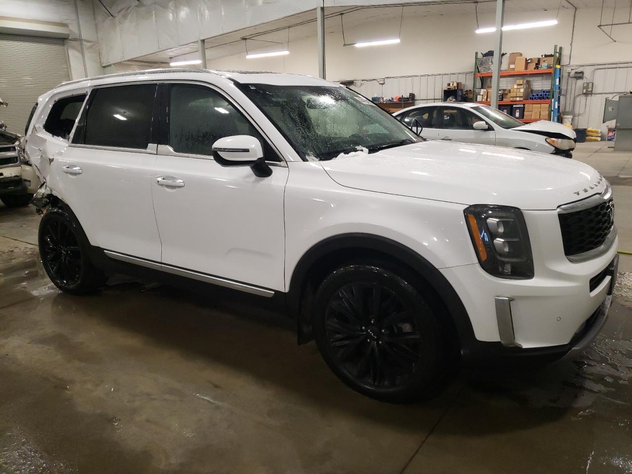 2022 KIA Telluride VIN 5XYP5DHC3NG290774 Copart auction photo, rear end / side damage thumbnail 4