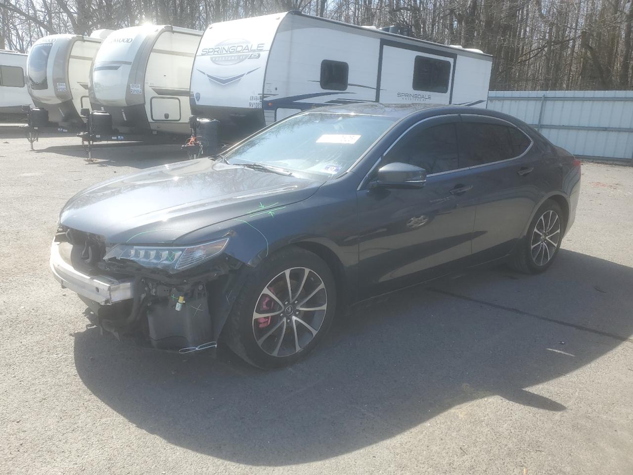 2015 Acura TLX VIN 19UUB3F57FA004132 - Copart auction photo