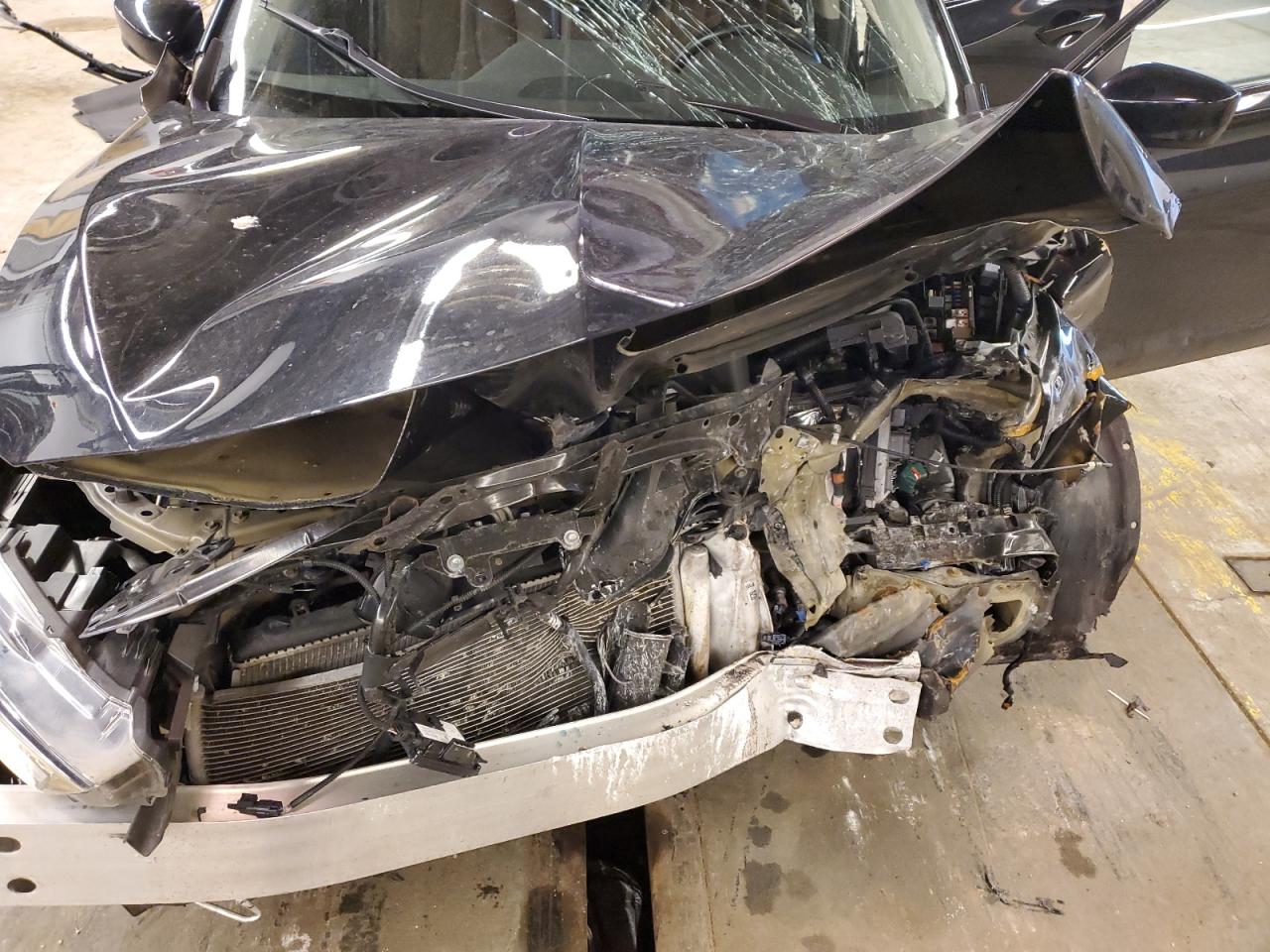 2021 Acura ILX VIN 19UDE2F71MA010086 Copart auction photo, front end / top/roof damage thumbnail 13