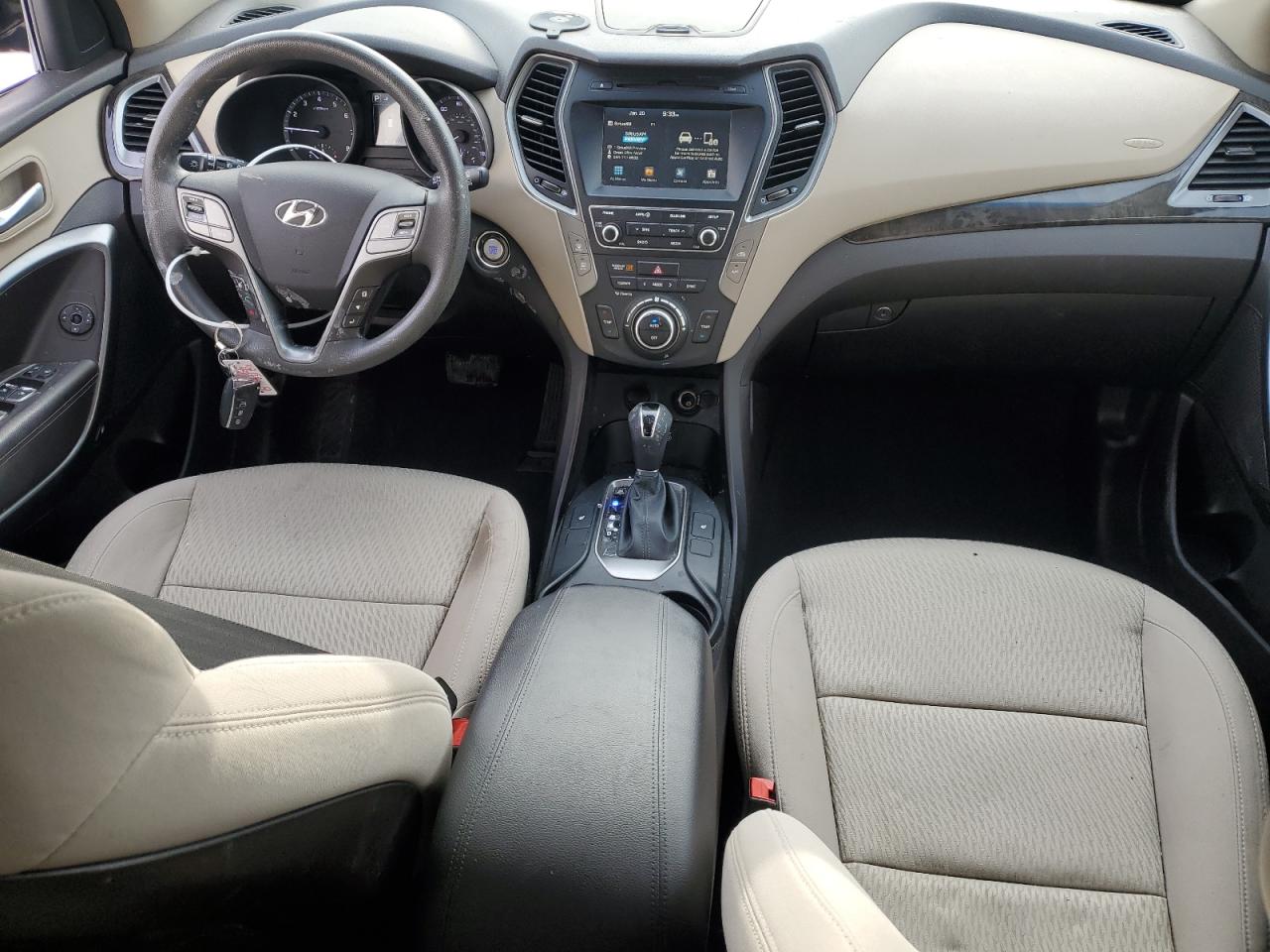 2018 Hyundai Santa Fe VIN 5NMZUDLB0JH059504 Copart auction photo, front end damage thumbnail 8