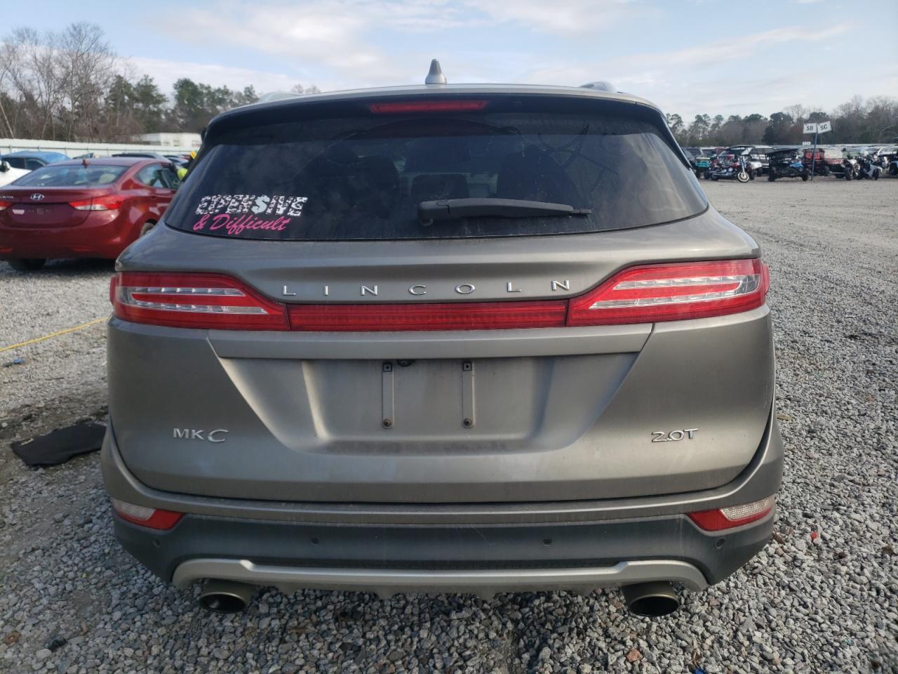 2017 Lincoln MKC VIN 5LMCJ3C94HUL56874 Copart auction photo, front end damage thumbnail 6