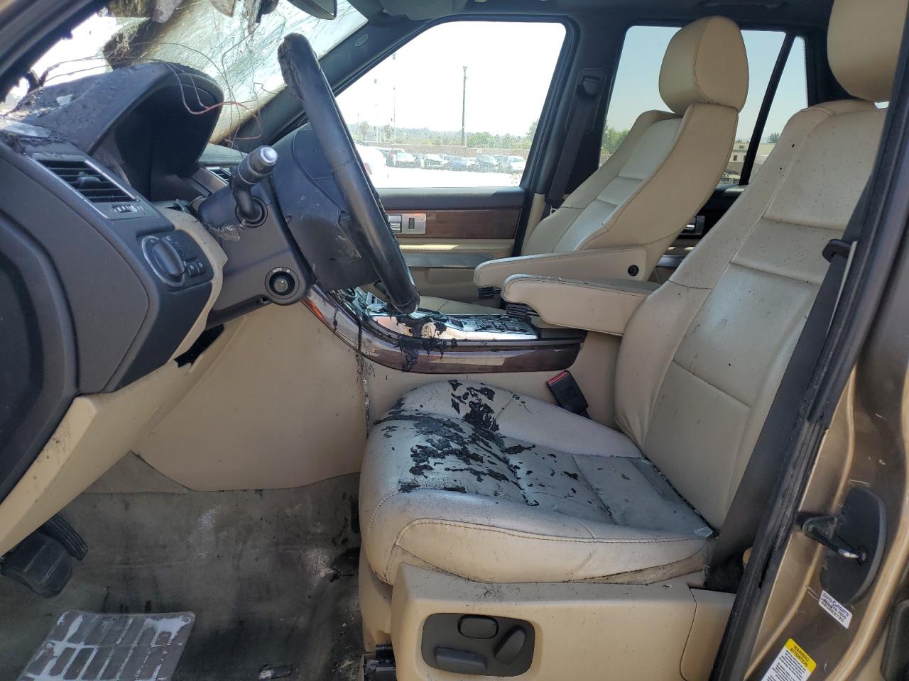 2012 Land Rover Range Rover VIN SALSF2D41CA744486 Copart auction photo, burn / burn - engine damage thumbnail 7