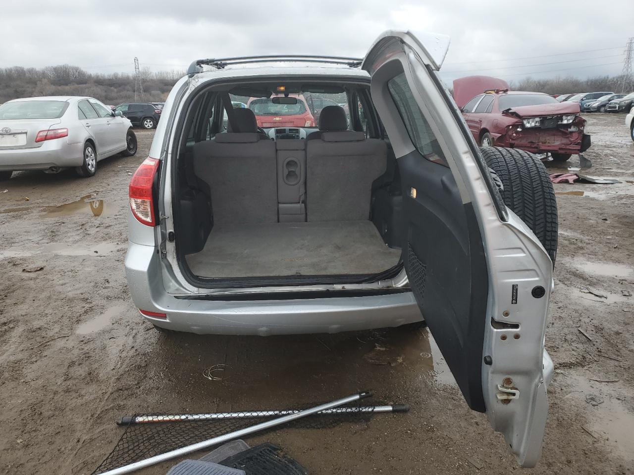 2008 Toyota RAV 4 VIN JTMZD33V285082462 Copart auction photo, front end / side damage thumbnail 6