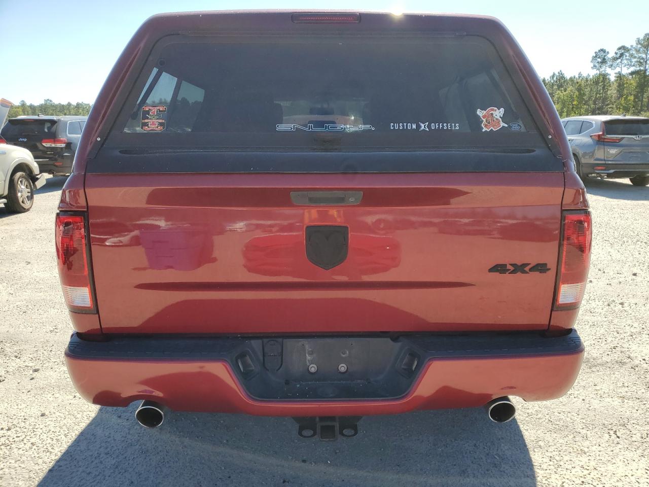 2012 Dodge RAM VIN 1C6RD7FT8CS286654 Copart auction photo, front end / side damage thumbnail 6