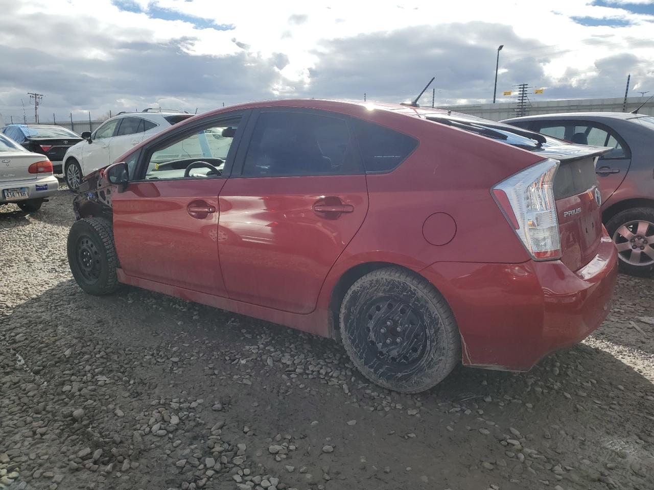 2011 Toyota Prius VIN JTDKN3DU0B1421058 Copart auction photo, front end damage thumbnail 2