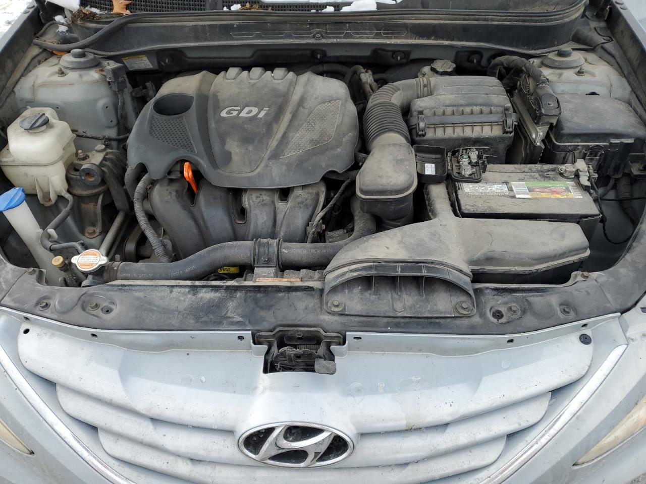 2011 Hyundai Sonata VIN 5NPEB4AC1BH190199 Copart auction photo, front end damage thumbnail 11