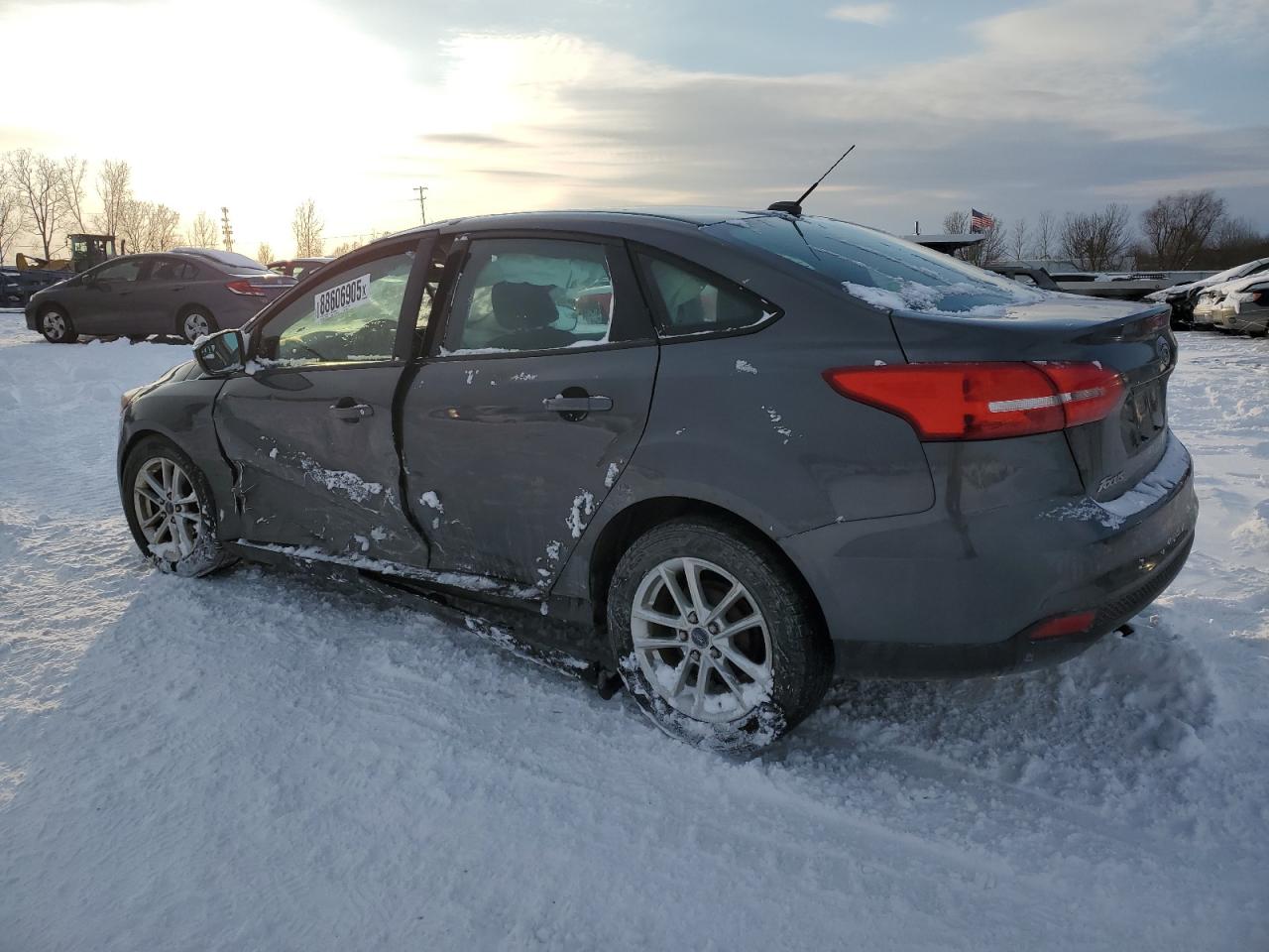 2015 Ford Focus VIN 1FADP3F20FL208643 Copart auction photo, side / mechanical damage thumbnail 2