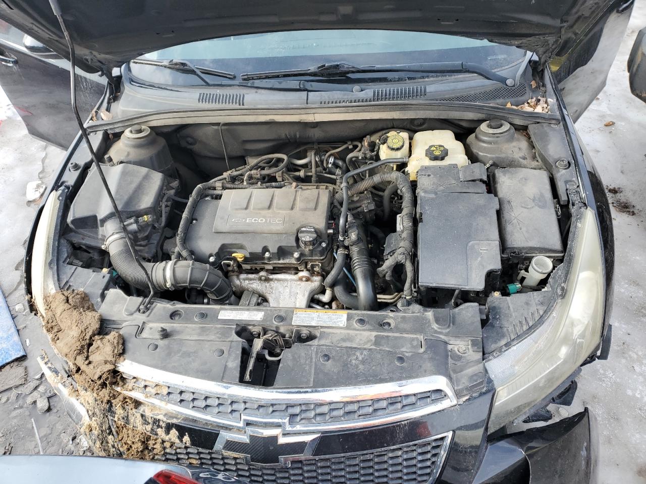 2011 Chevrolet Cruze VIN 1G1PF5S9XB7211733 Copart auction photo, front end / rear end damage thumbnail 11